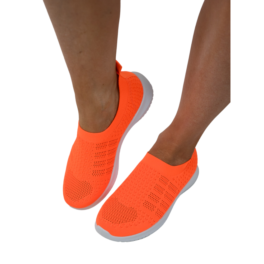 My Slip On Sneakers in Orange