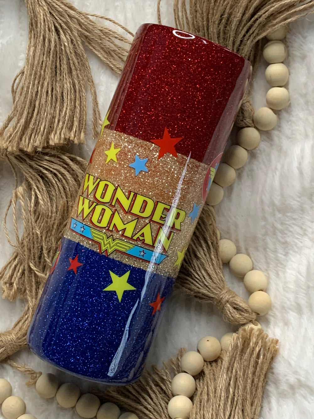 Wonder Lady 20oz Skinny Tumbler