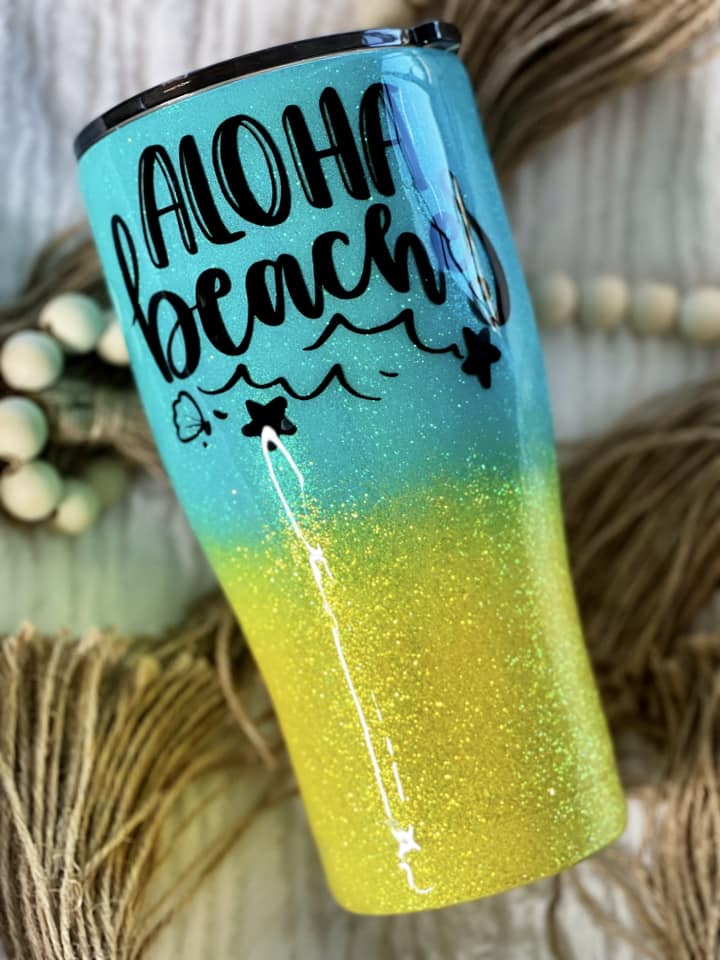 Aloha Beaches Tumbler