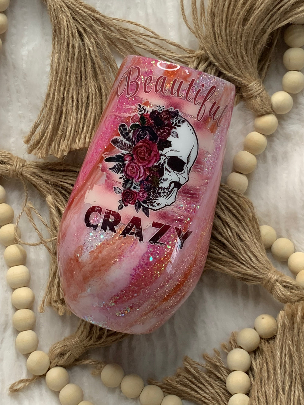 Beautiful Crazy Wine Tumbler