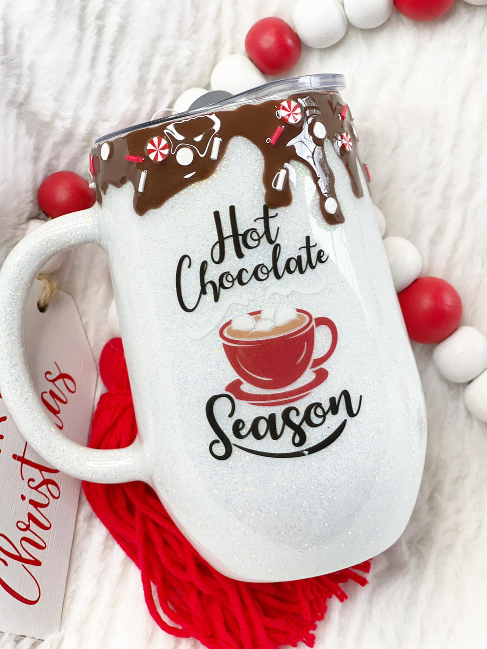 Hot Chocolate Season Handle Tumbler