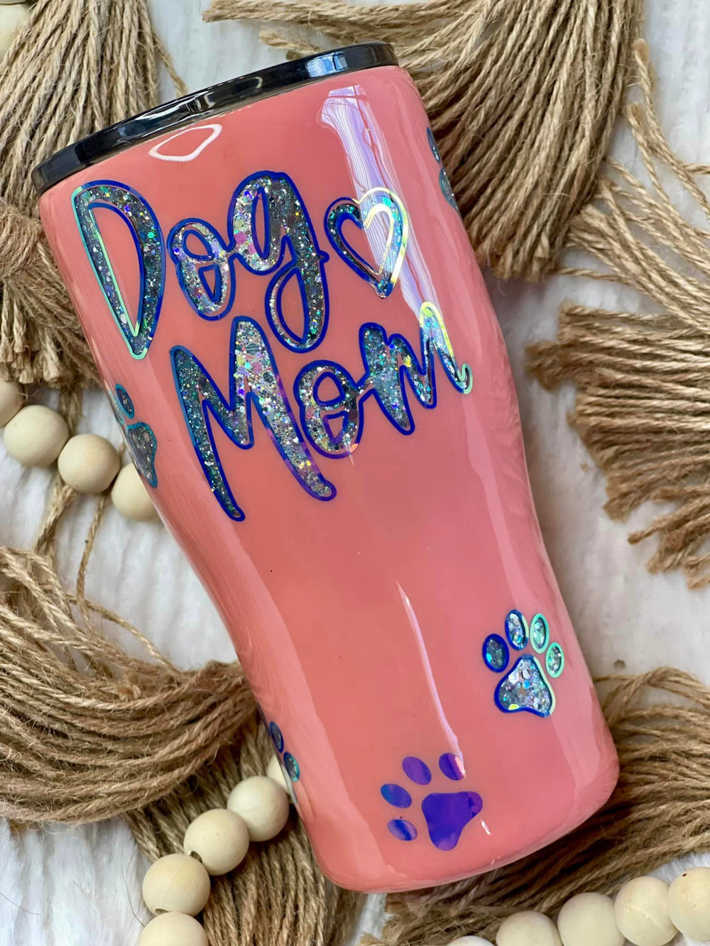 Dog Mom Peekaboo Tumbler