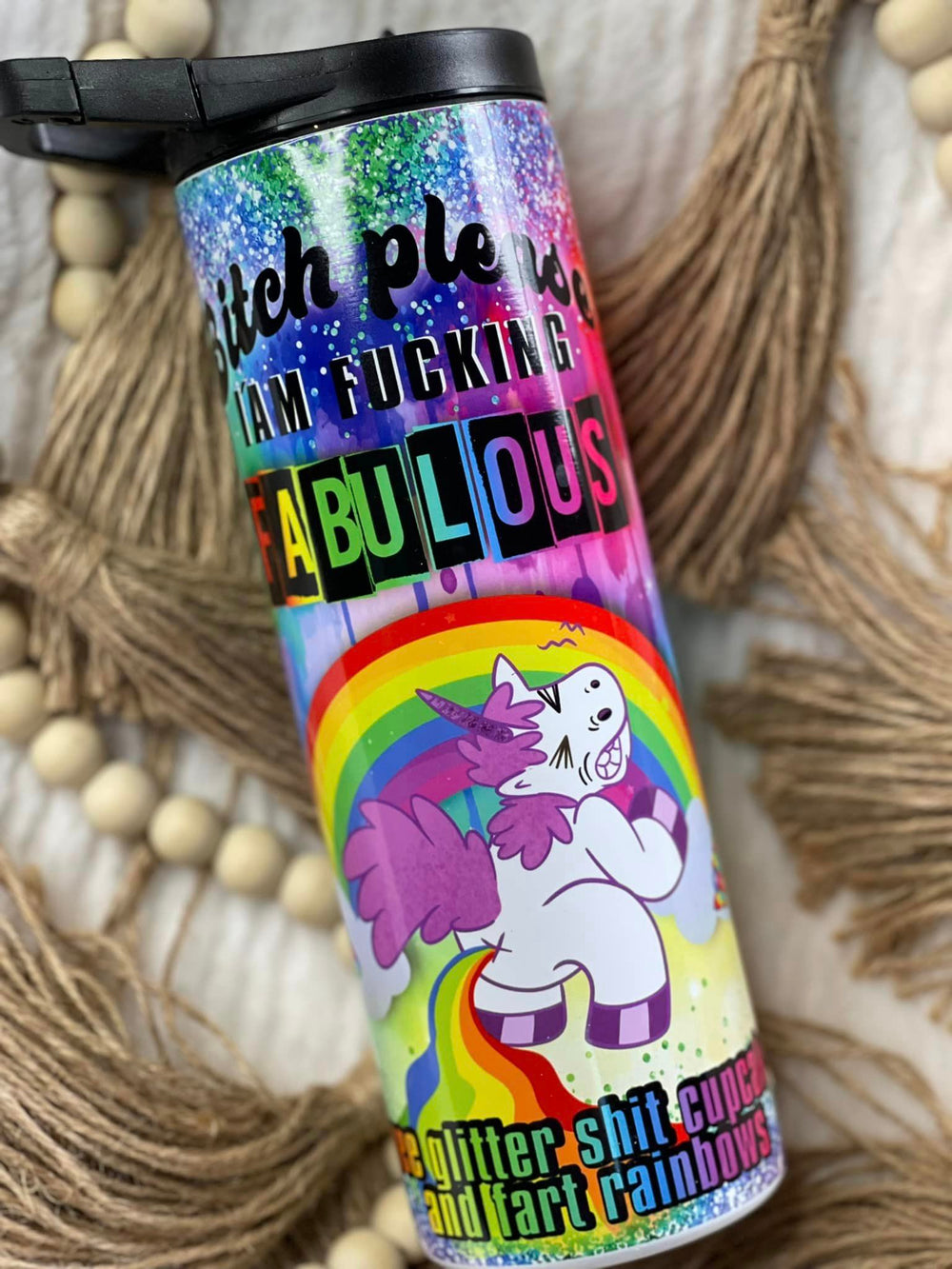 Fabulous Unicorn Hydro Tumbler