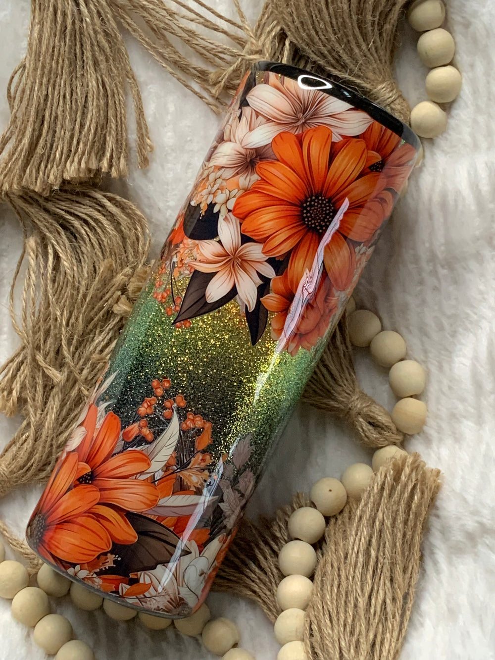 Fall Floral 20oz Skinny Tumbler