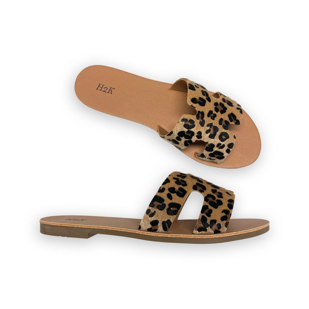 Malibu Slides in Leopard