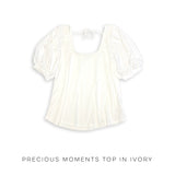 Precious Moments Top in Ivory