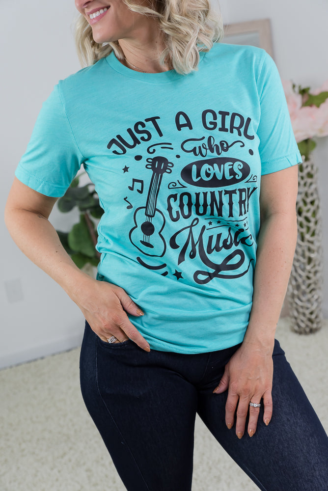 Loves Country Music Tee