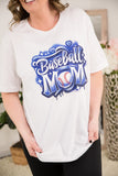 Baseball Mom Graffiti Tee