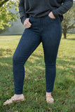 A Rainy Night Judy Blue Tummy Control Jeans