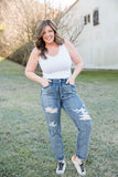 Rise to the Challenge Judy Blue Boyfriend Jeans