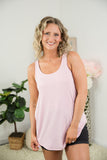 Loving It All Tank in Dusty Pink