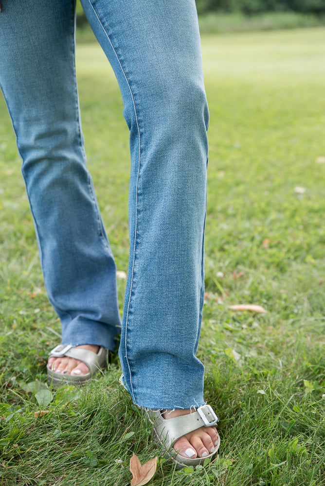 In the Fast Lane Bootcut Judy Blue Jeans