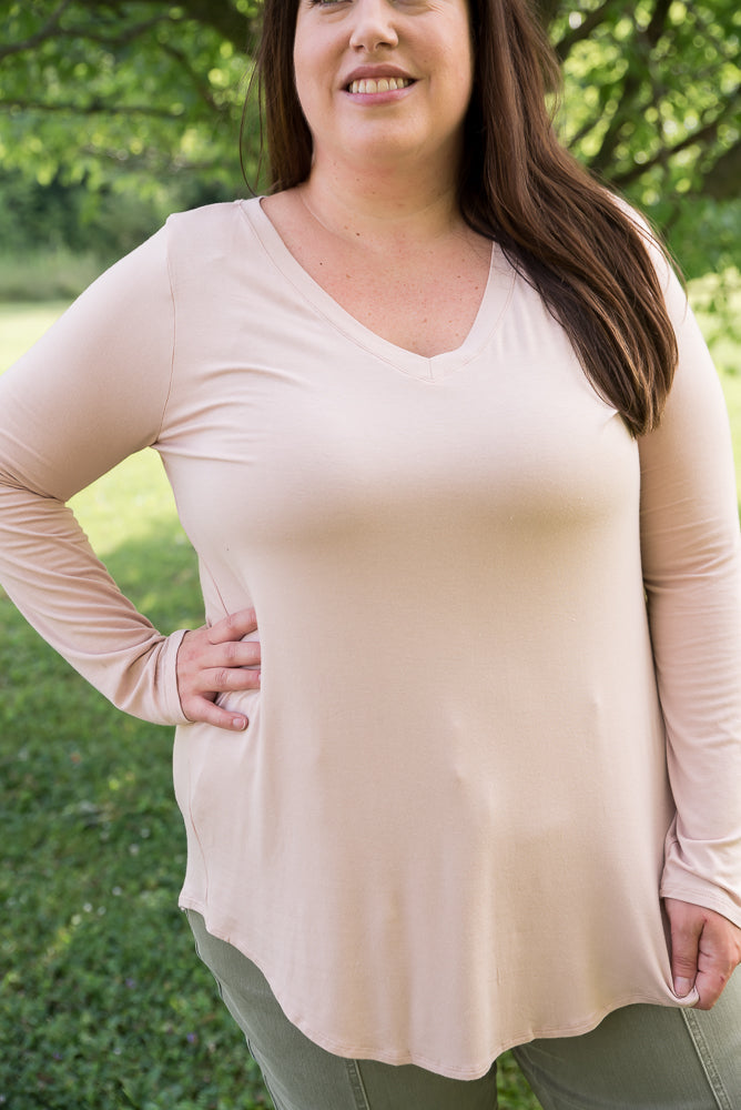 More Than Basic Top in Blush