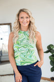 The Ripple Effect Sleeveless Top