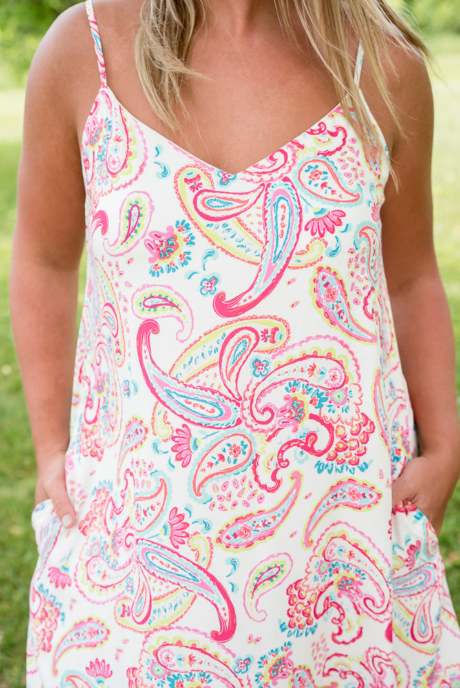 Paisley Paradise Maxi Dress