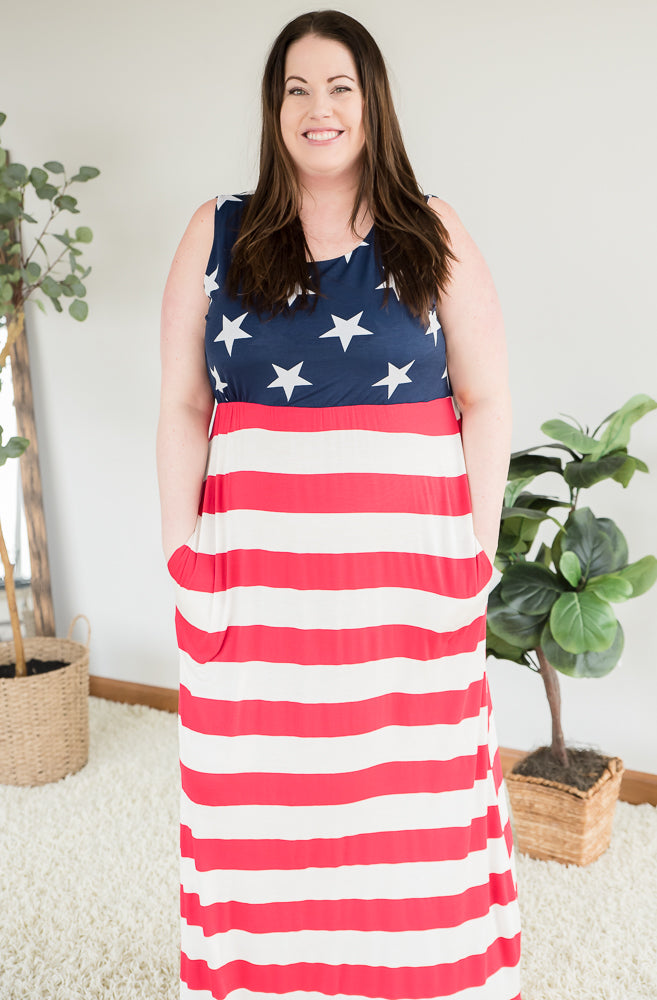 Stars and Stripes Dress