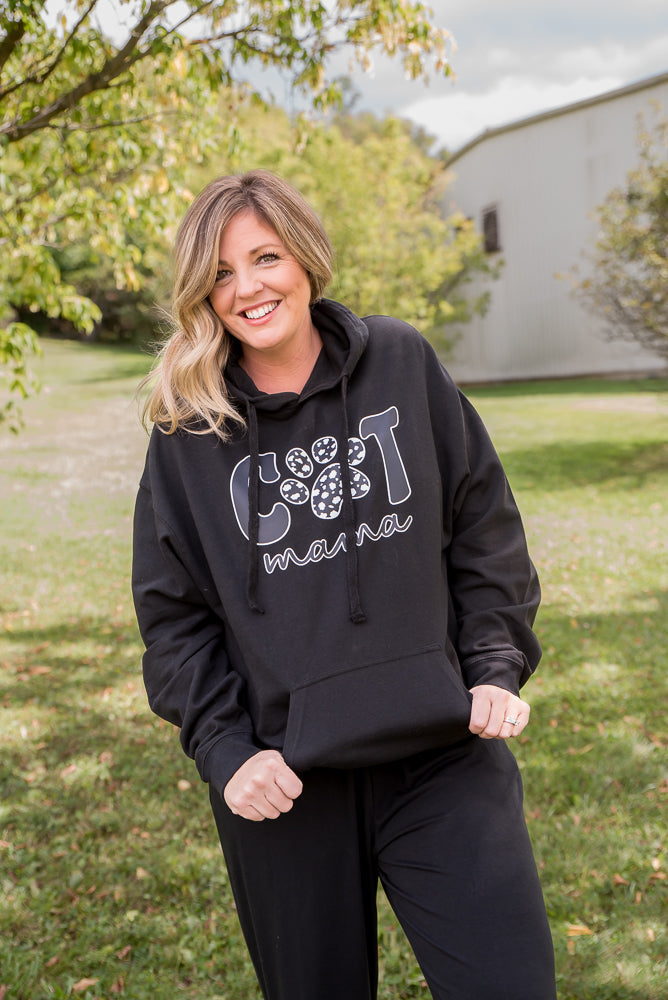 Cat Mama Graphic Hoodie