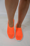 My Slip On Sneakers in Orange