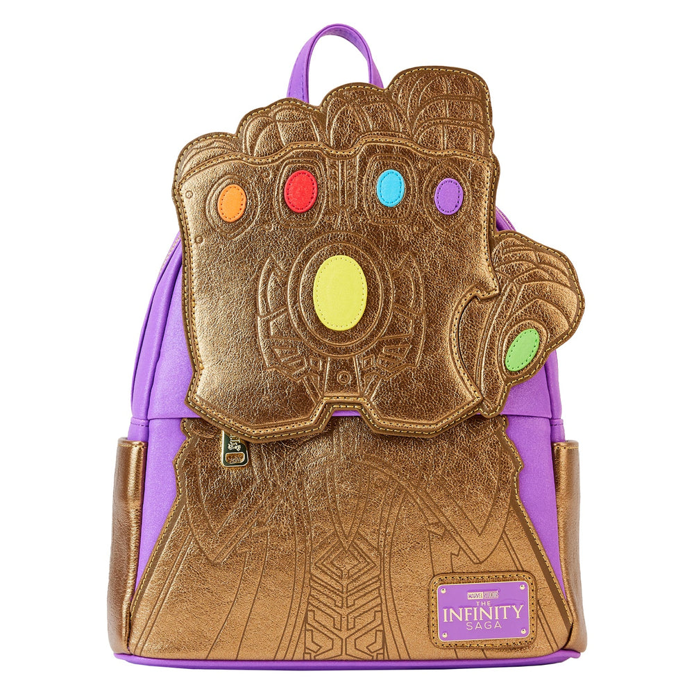 LF MARVEL SHINE THANOS GAUNTLET MINI BACKPACK