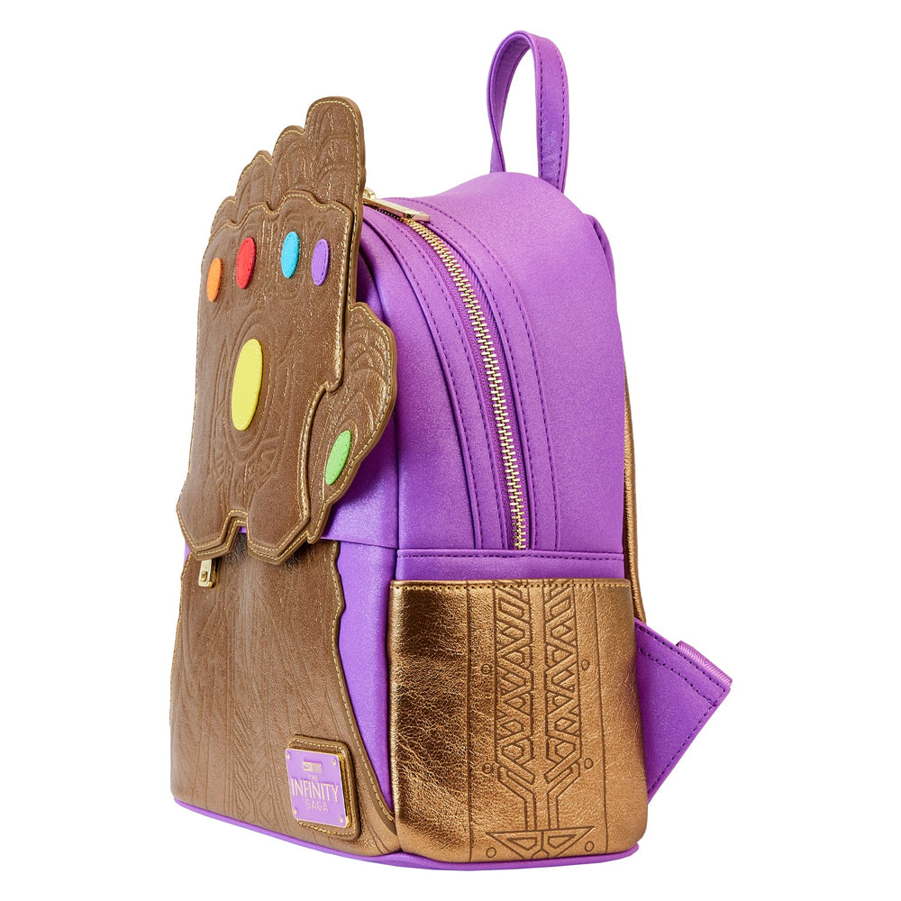 LF MARVEL SHINE THANOS GAUNTLET MINI BACKPACK