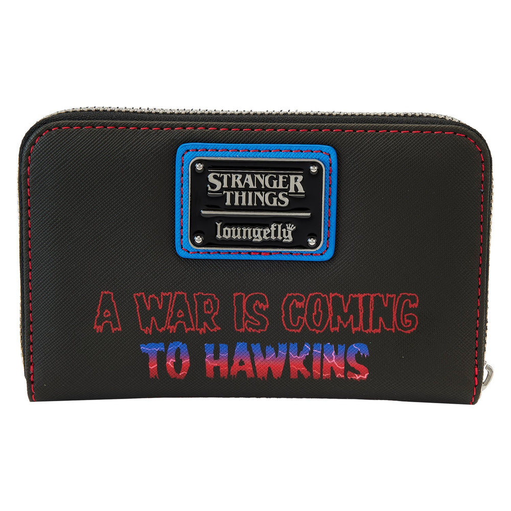 LF NETFLIX STRANGER THINGS UPSIDE DOWN SHADOWS ZIP AROUND WALLET