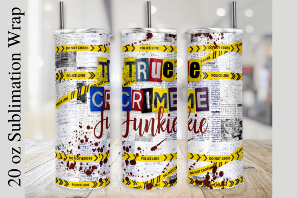 True Crime Junkie Tumbler