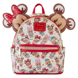 Mickey & Friends Gingerbread Cookie All-Over Print Mini Backpack With Ear Headband