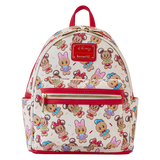 Mickey & Friends Gingerbread Cookie All-Over Print Mini Backpack With Ear Headband