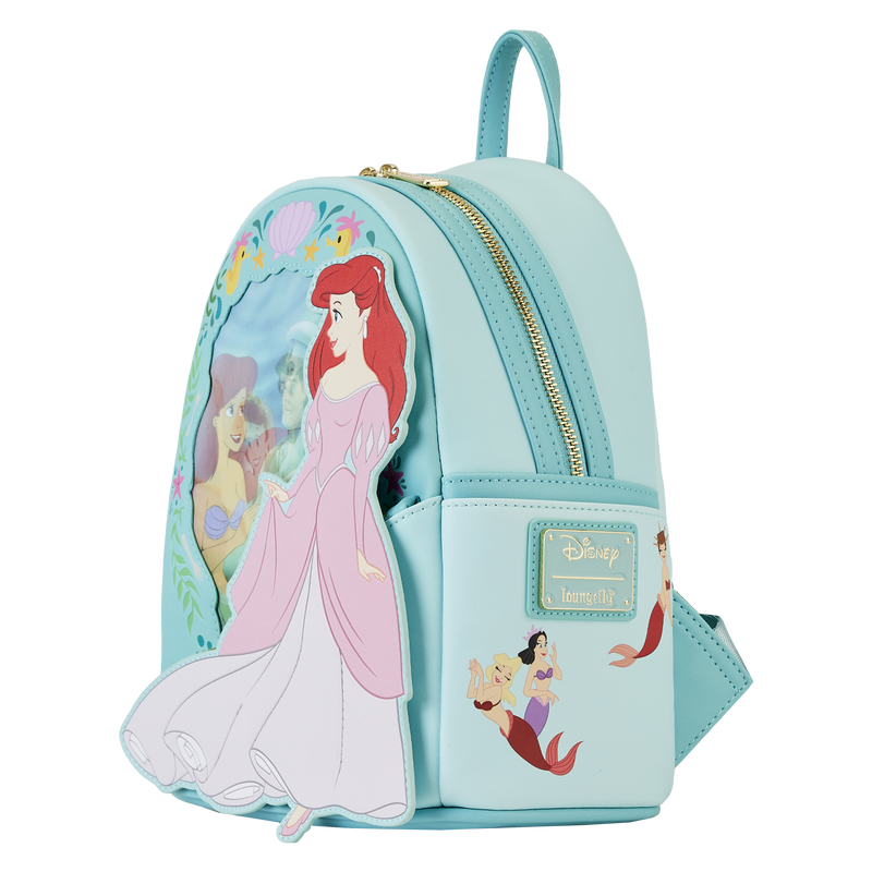 The Little Mermaid Princess Series Lenticular Mini Backpack