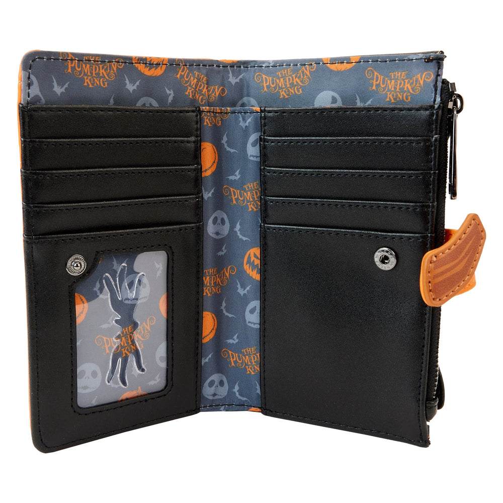 LF DISNEY NIGHTMARE BEFORE CHRISTMAS JACK PUMPKIN HEAD WALLET