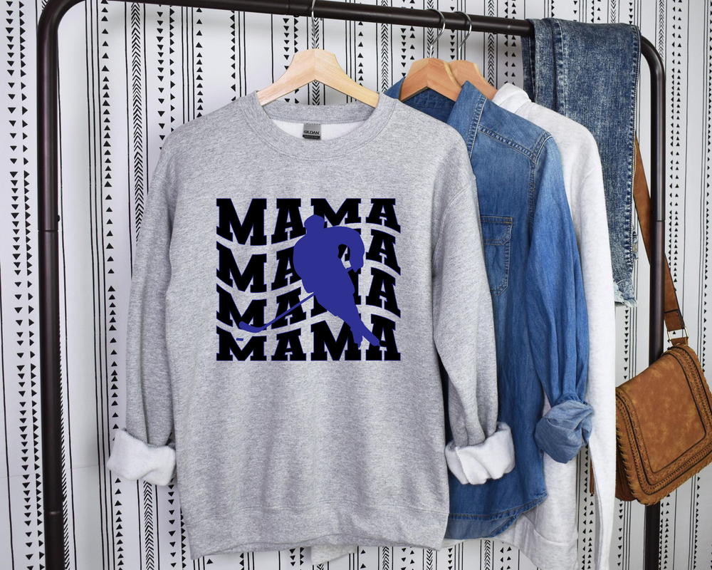 Hockey Mama Wave- Crew