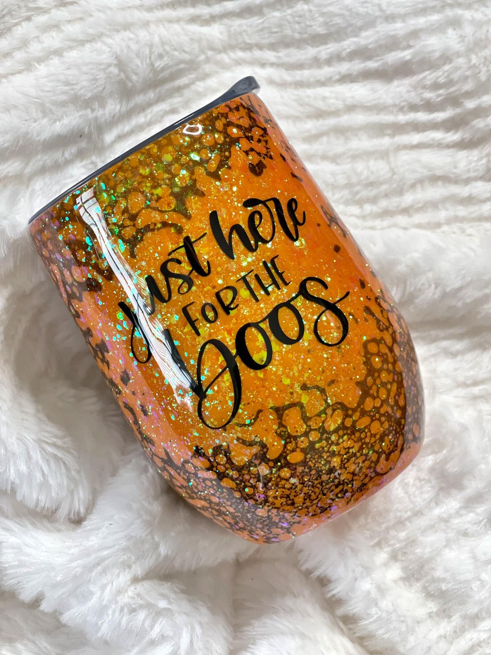 Just Here For The Boos Wine Tumbler