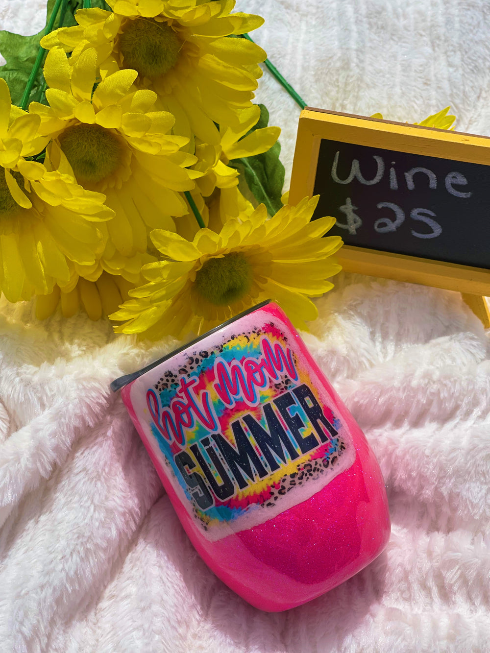 Hot Mom Summer Wine Tumbler