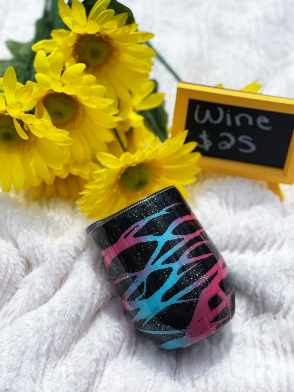 80s Retro Wine Tumbler